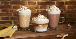 Costa Coffee Menu Prices UK 2025