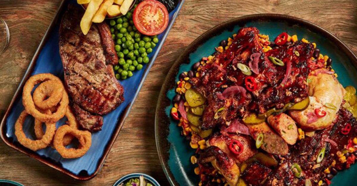 Harvester Menu UK